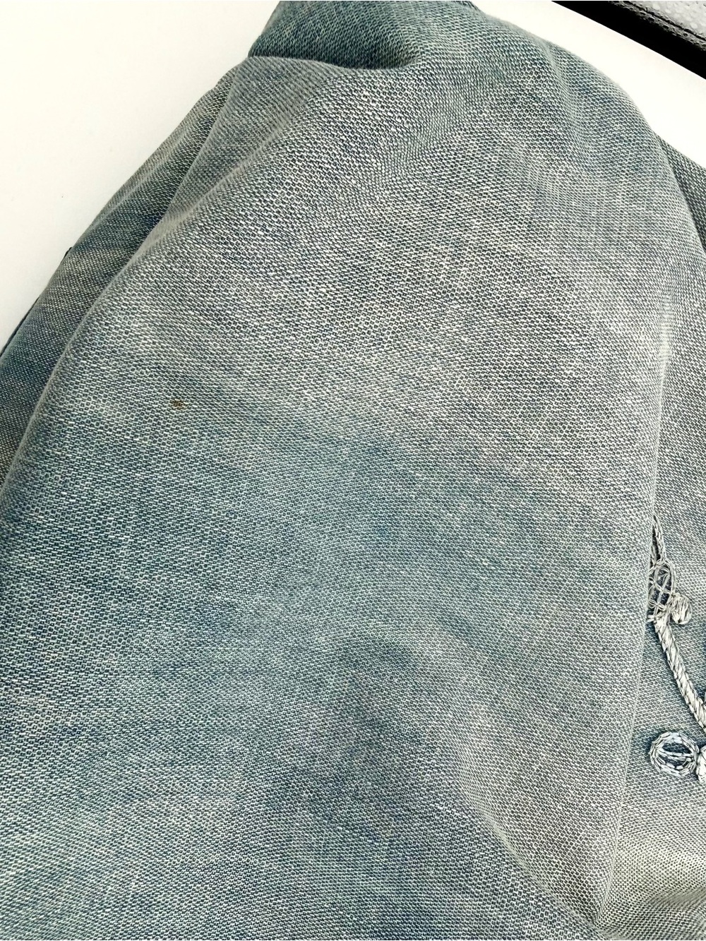 Fendi RARE Denim Rhinestone Squirrel Spy Bag - Picture 7 of 16